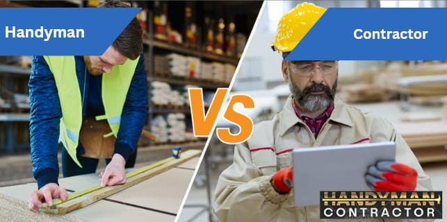 Handyman vs Contractor